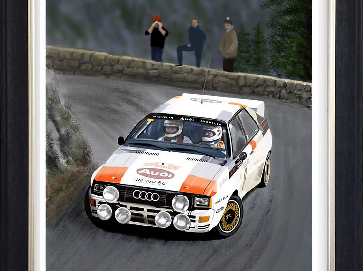 Stig Blomqvist -1983 Monte Carlo Rally