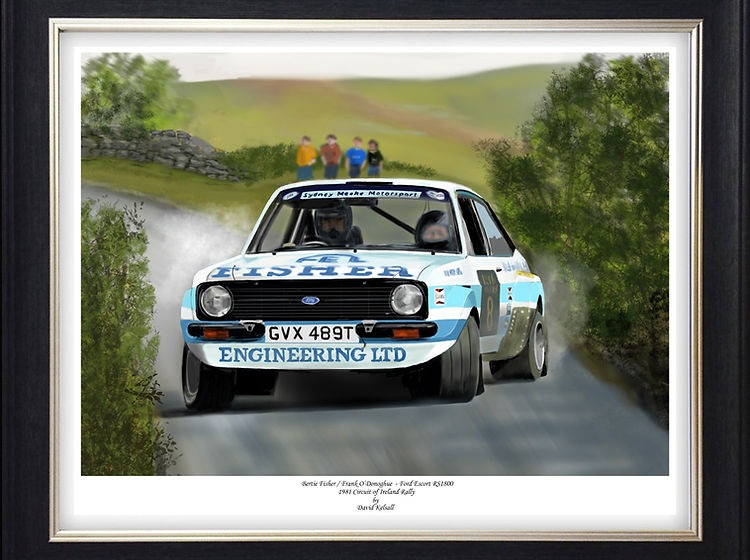 Bertie Fisher - 1981 Circuit of Ireland Rally