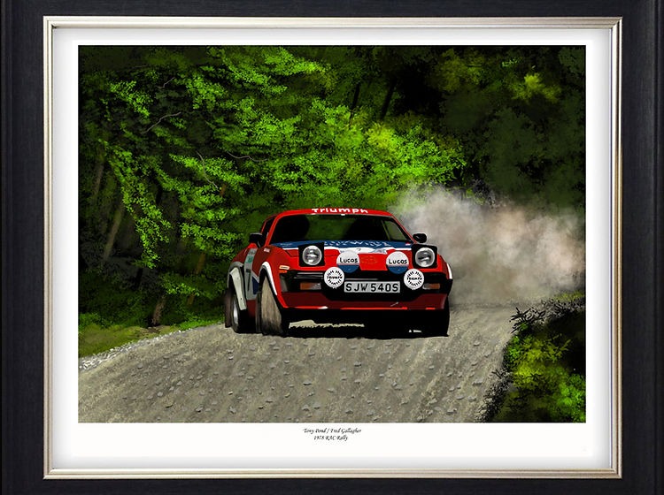 Tony Pond TR7 V8 1978 RAC Rally
