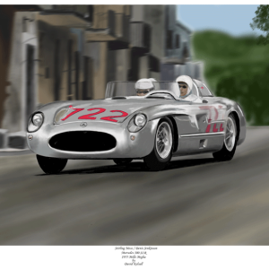 Stirling Moss 1955 Mille Miglia